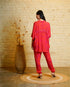 Athena Stripes Pink & Orange